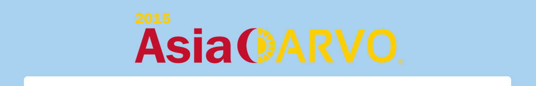 2015 Asia-ARVO