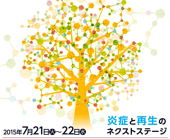 テーマ　炎症と再生のネクストステージ
会期　2015年7月21日（火）～22日（水）